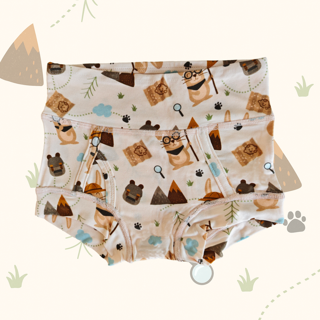 Bamboo Second-Skin Underwear - Bunny the Explorer 🔍