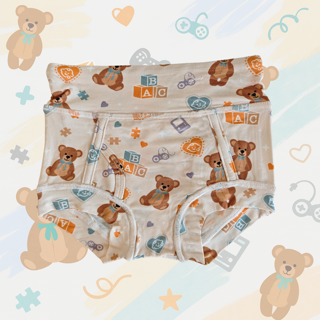 Bamboo Second-Skin Underwear - Teddy the Bear 🧸