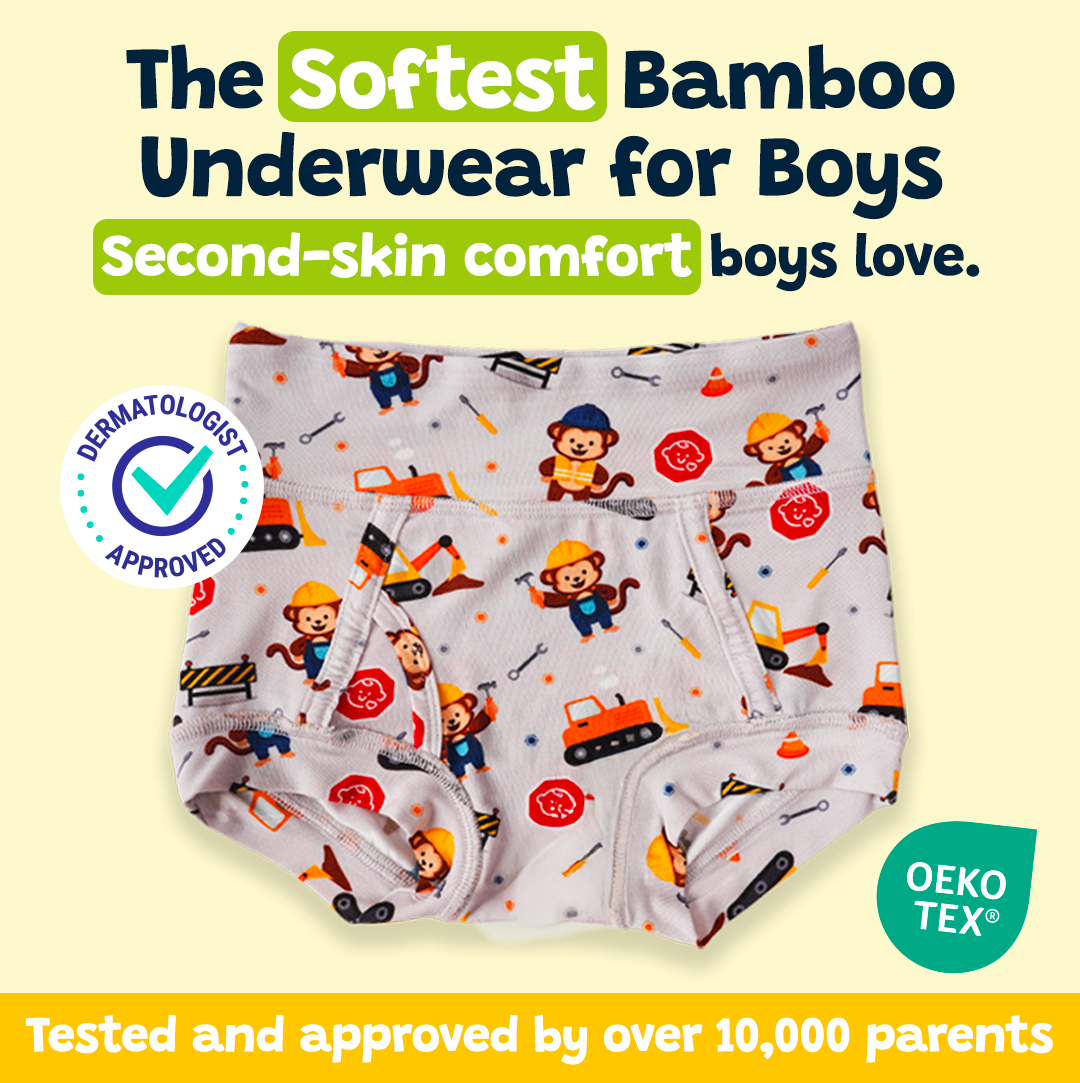 Bamboo Second-Skin Underwear for Boys 🙈