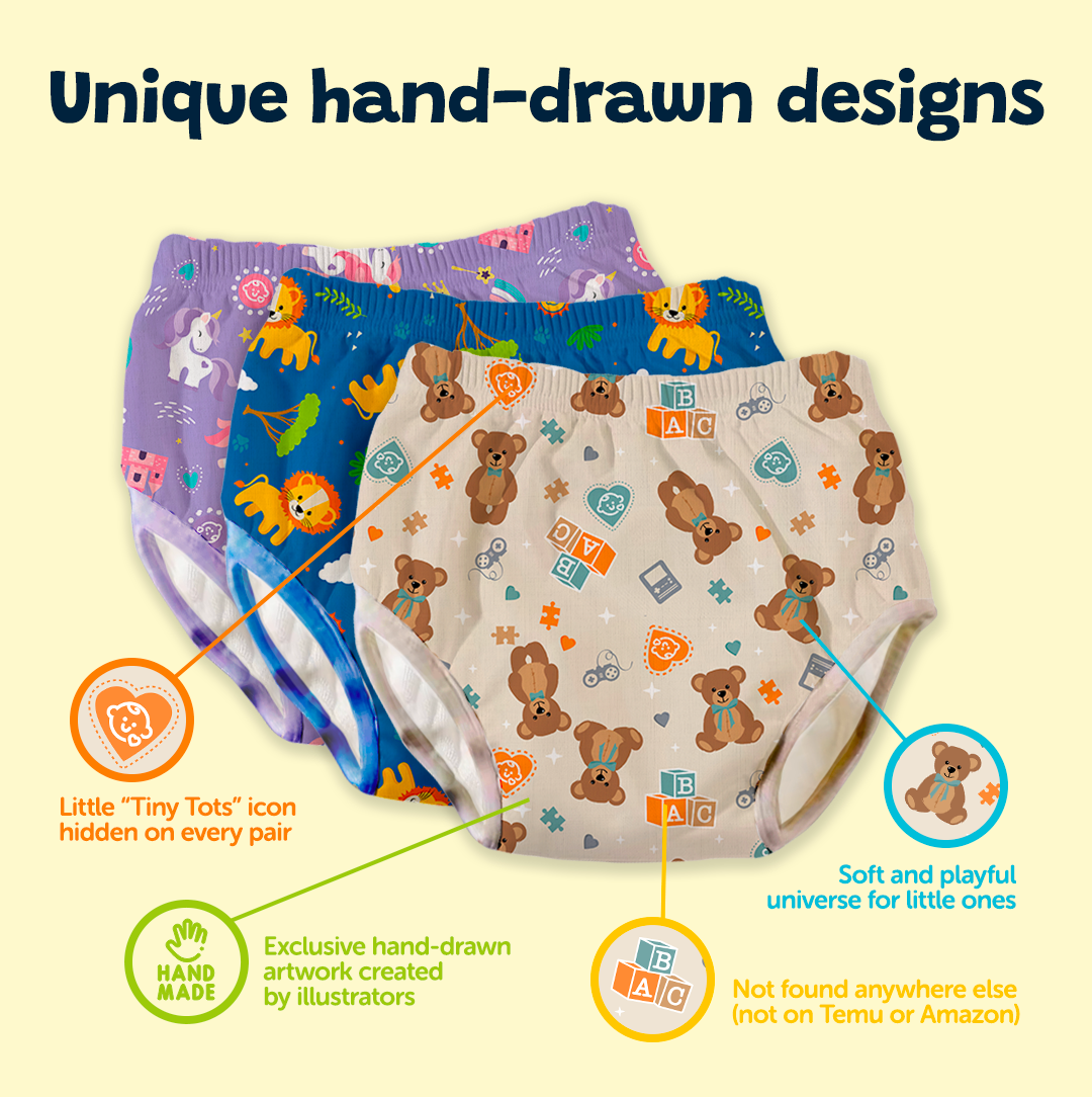 Potty Training Underwear - 9-Pack - Ready for the Potty! 🚽