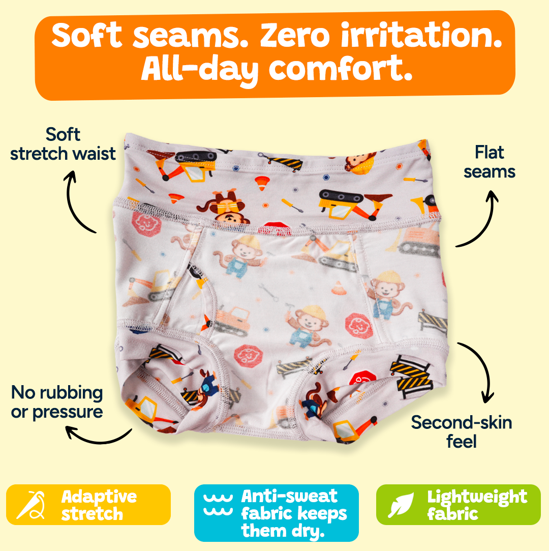 Bamboo Second-Skin Underwear - Captain Croco 🏴‍☠️