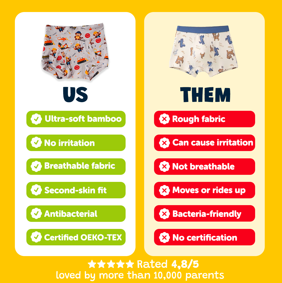 Bamboo Second-Skin Underwear - Captain Croco 🏴‍☠️