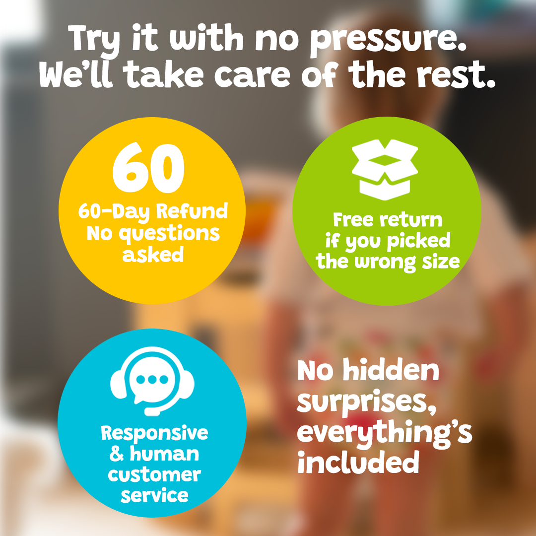 Nighttime Training Underwear - Pack of 3 - Magic Dream 🦄