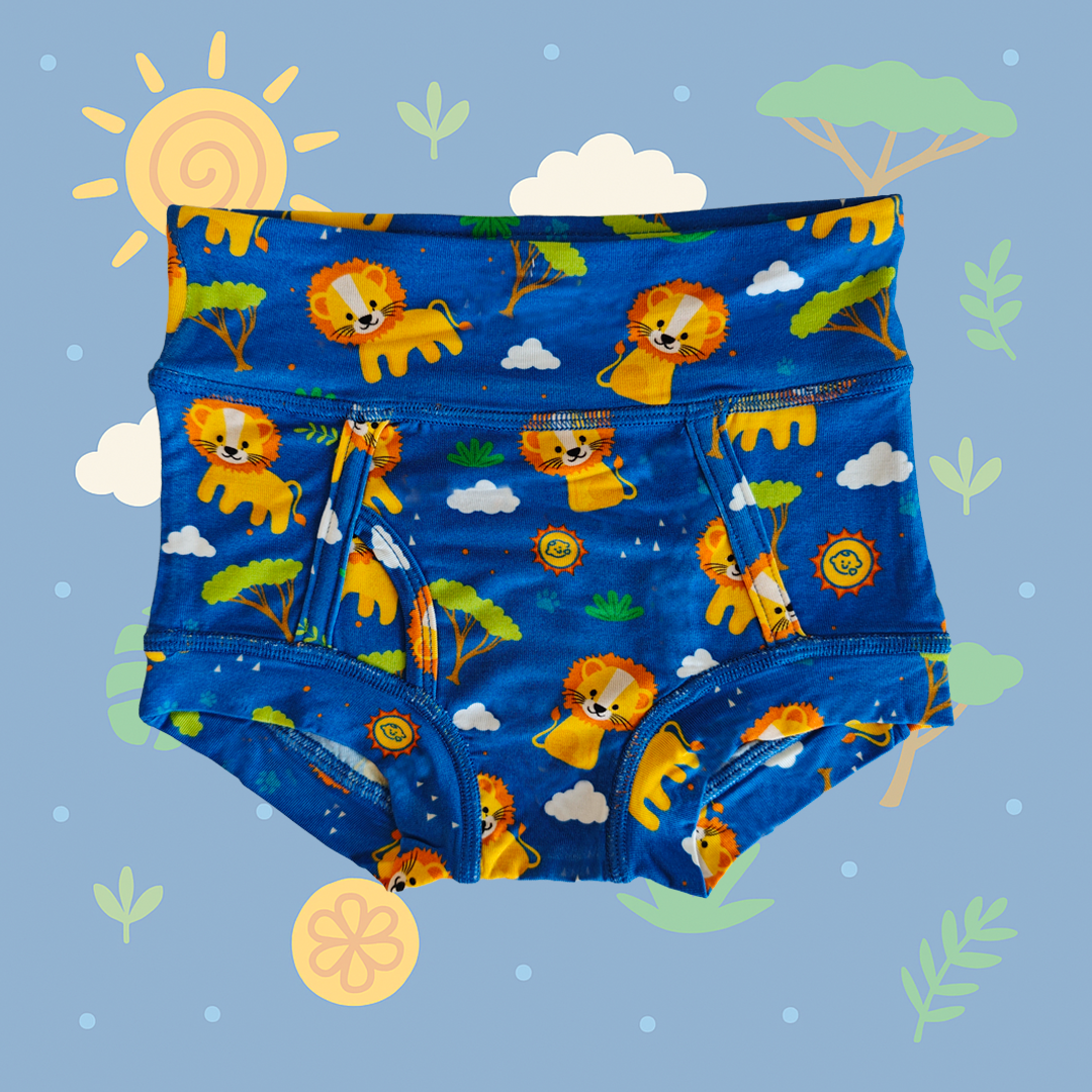 Bamboo Second-Skin Underwear - Leo the Brave 🦁