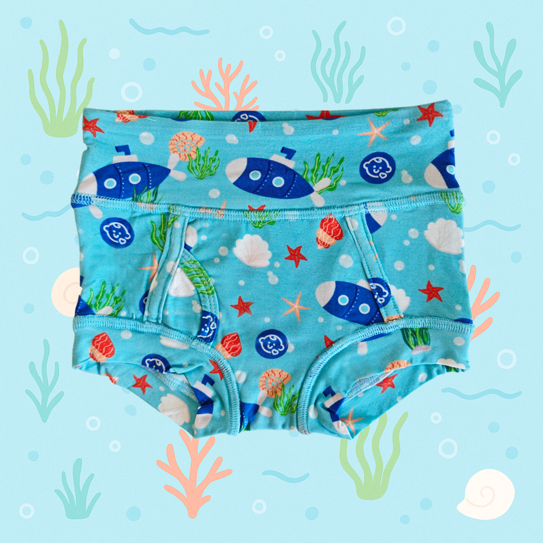 Bamboo Second-Skin Underwear - Sailor the Sub 🫧