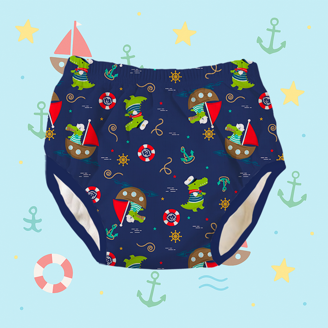 Potty Training Underwear – Captain Croco 🏴‍☠️