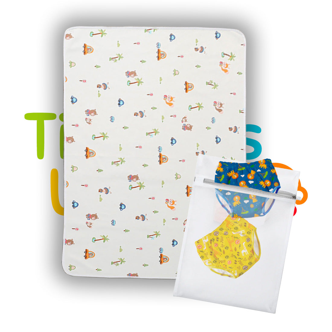 Protective Laundry Bag + Leakproof Mattress Protector Pack 👶🏼