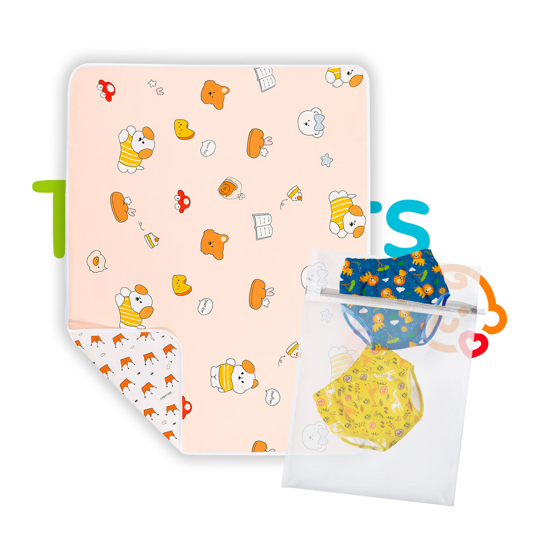 Protective Laundry Bag + Leakproof Mattress Protector Pack 👶🏼